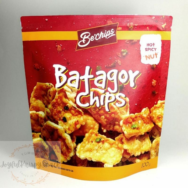 

Yummy Batagor Chips BeChips Keripik Batagor Khas Bandung Cemilan Kekinian