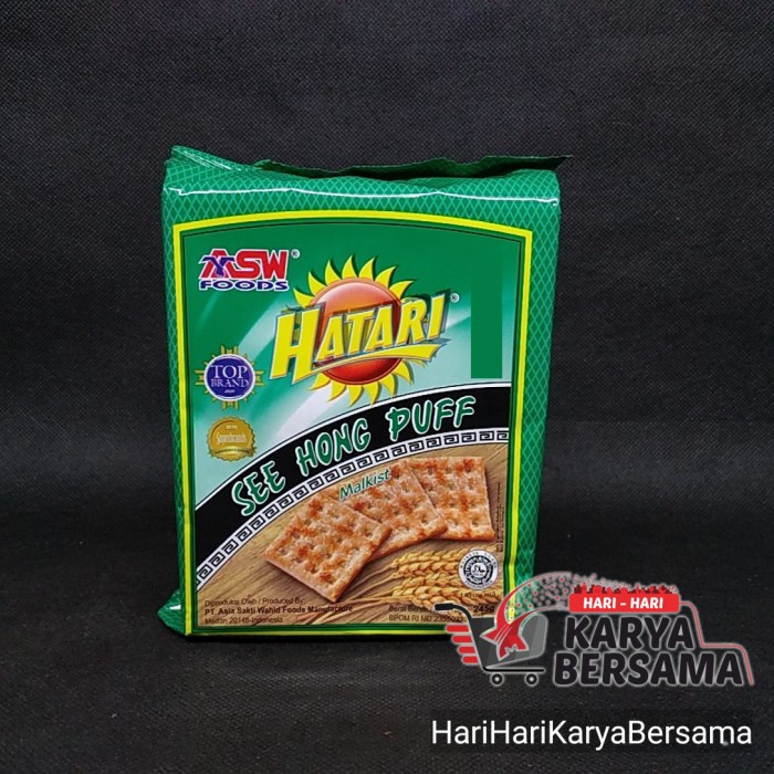 

ASW BISKUIT HATARI SEE HONG PUFF 245GR