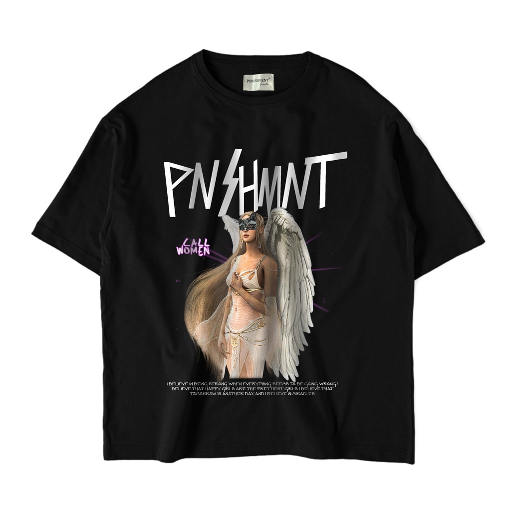 TSHIRT ORIGINAL PUNISHMENT TSHIRTT PRIA OVERSIZE UNIFINISHED COTTON 30S