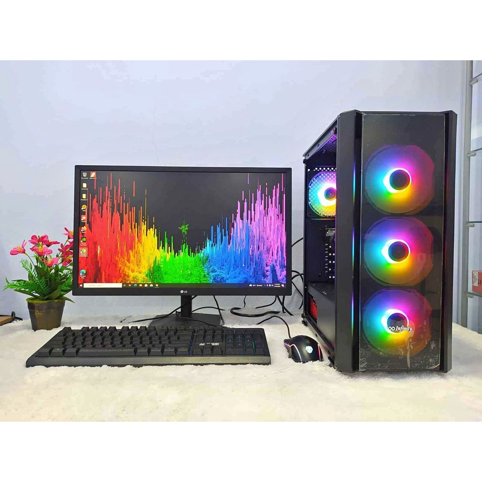 PC Komputer Rakitan Gaming Editing Core i7 3770 RAM DDR3 16GB Fullset Lengkap Tinggal Pakai