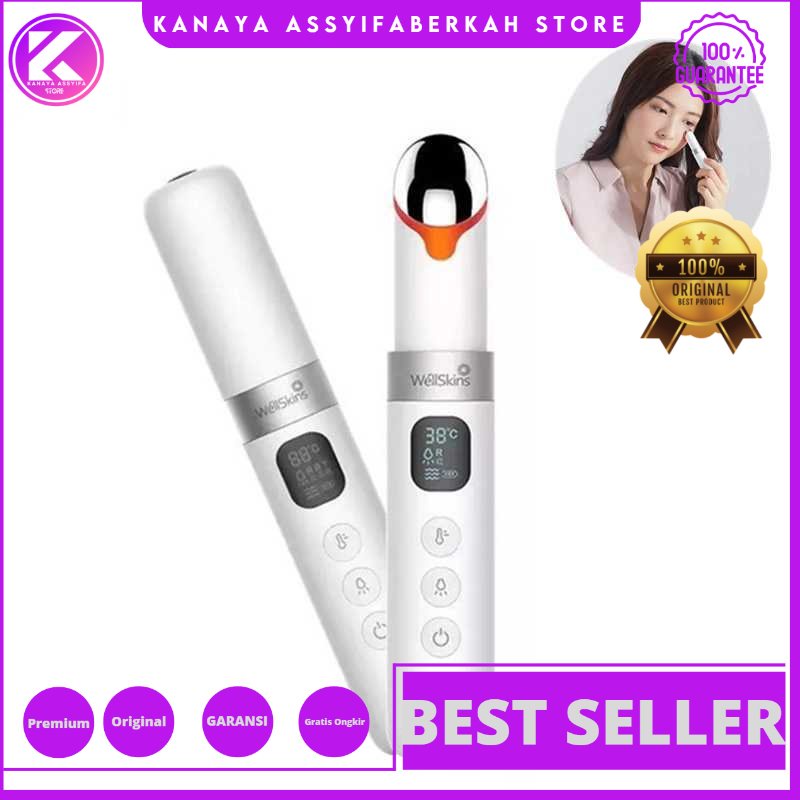 WellSkins Alat Pijat Mata Electric Pen Eye Massager - WX-MY300