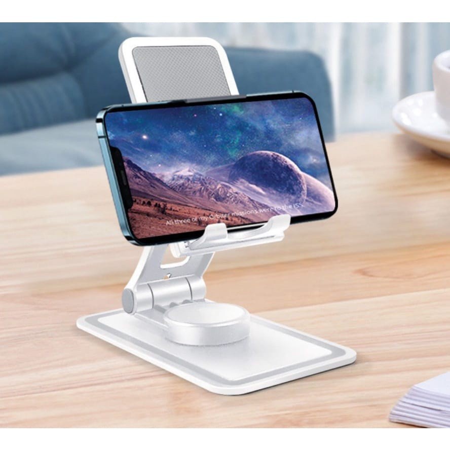 Phone Holder Hp Meja Putar 360 Degree Stand Handphone Kuat HD-45 murah