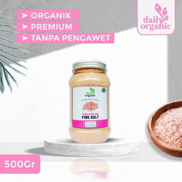 GARAM HIMALAYA ASLI 100% DAILY ORGANIC PREMIUM HIMALAYAN PINK SALT ORIGINAL