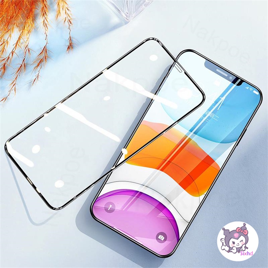 9hd Tempered Glass Film OPPO A17 A57 A77s A15 A16 A12 A55 A54 A95 A96 A78 A76 A74 A3s A5s A7 A17K A94 A53 A33 A32 A5 A93 A92 A52 Film Pelindung Layar Shockproof Definisi Tinggi