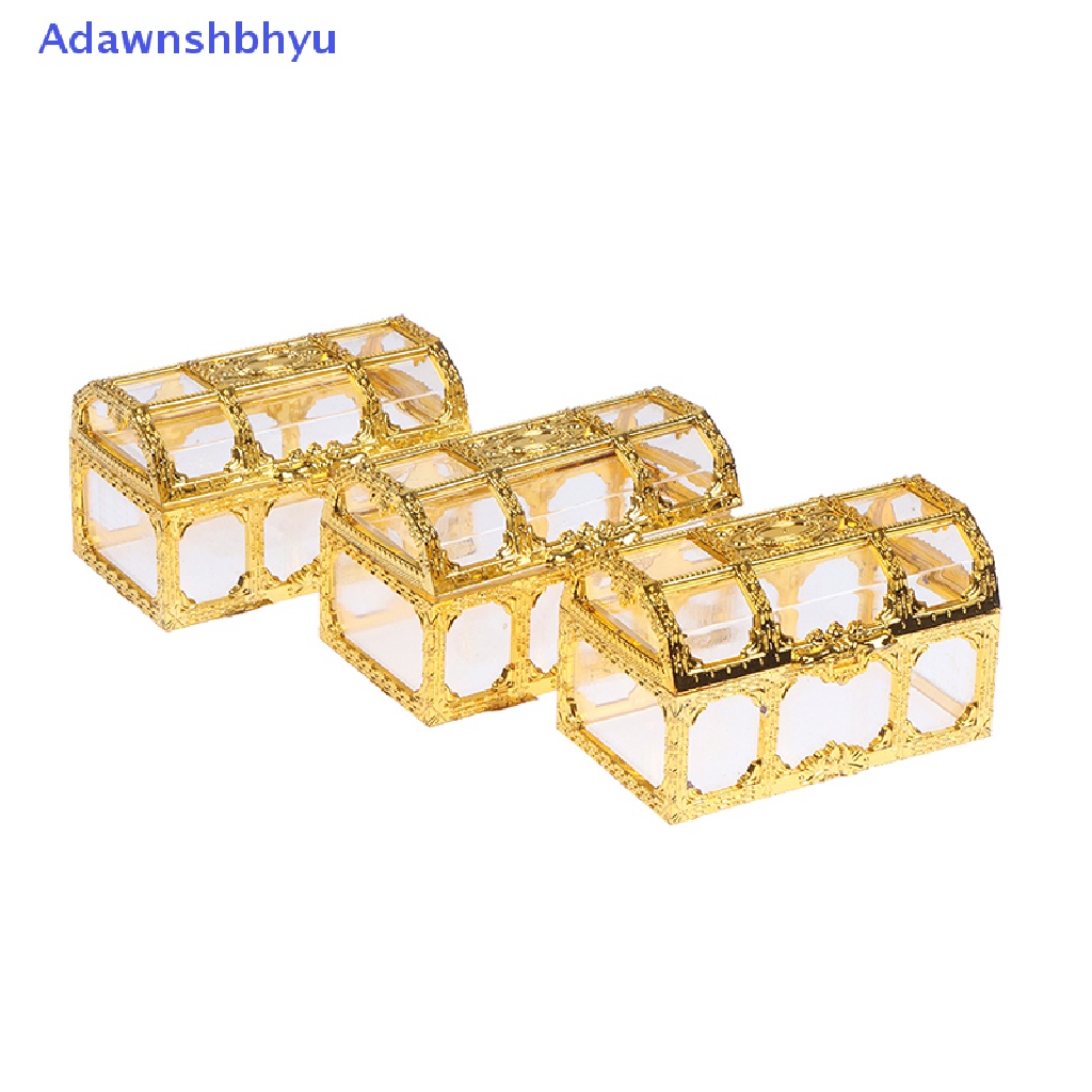 Adhyu 1:12 Dollhouse Miniature Storage Box Treasure Chest Simulation Furniture Model ID