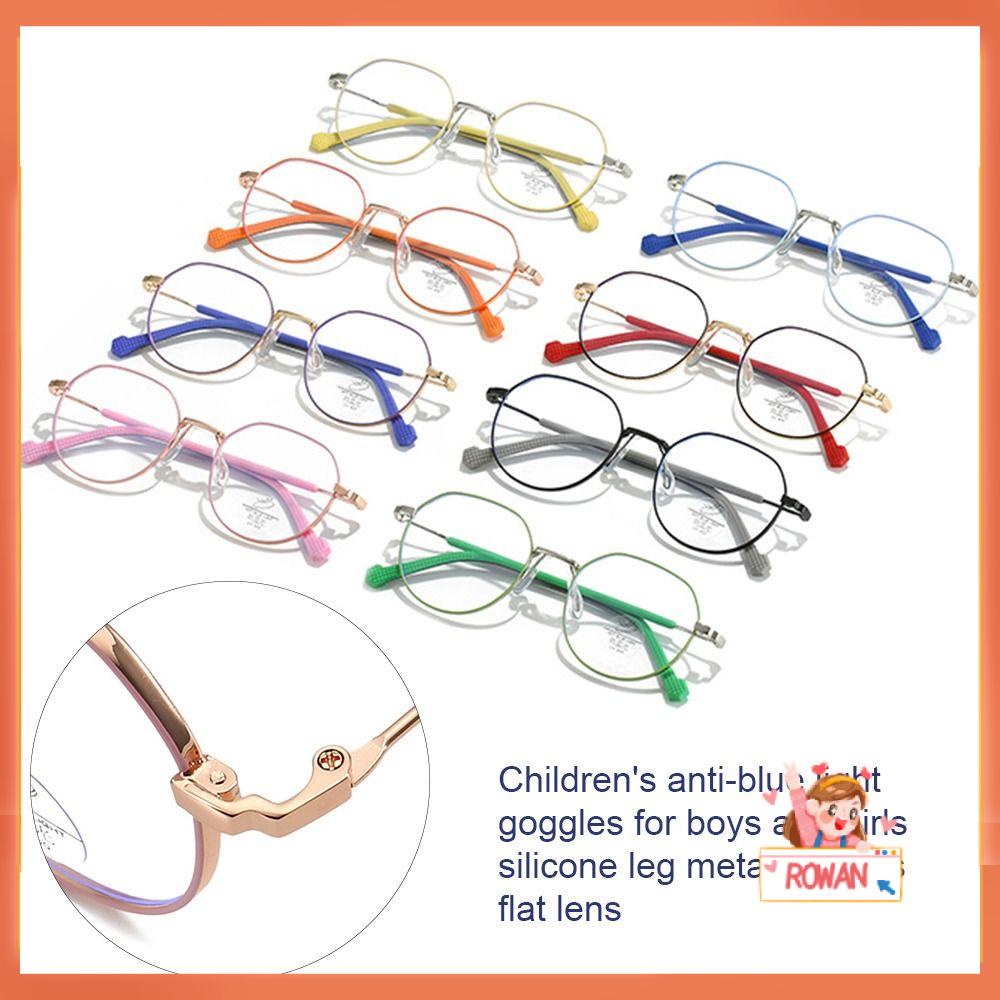 R-flower Kids Glasses Fashion Online Classes Pelindung Mata Frame Ultra Ringan