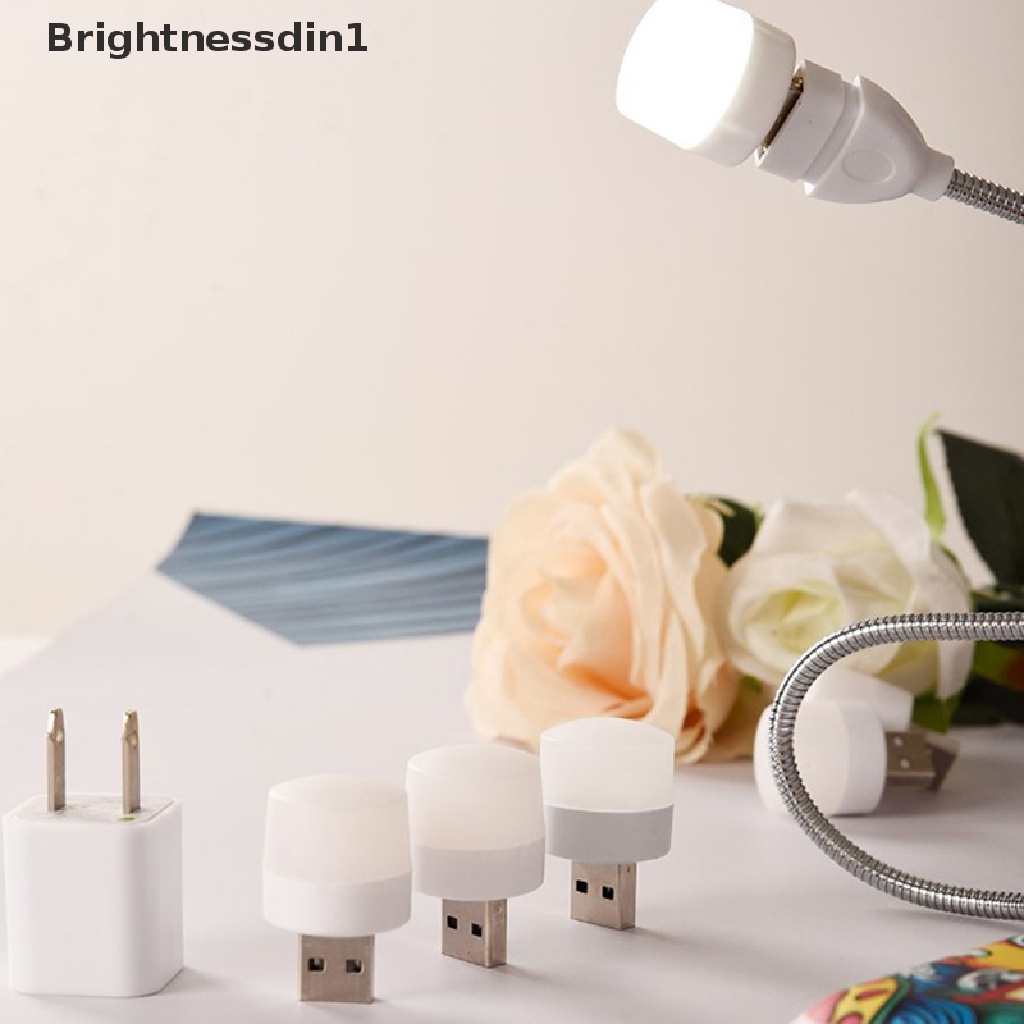 [Brightnessdin1] Usb Super Terang Lampu Buku Mini Lampu Baca Mini Portable USB LED Lampu Malam Lampu Tidur Untuk PC Laptop Notebook Butik