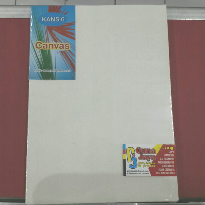 

Kans Canvas Lukis 25X35