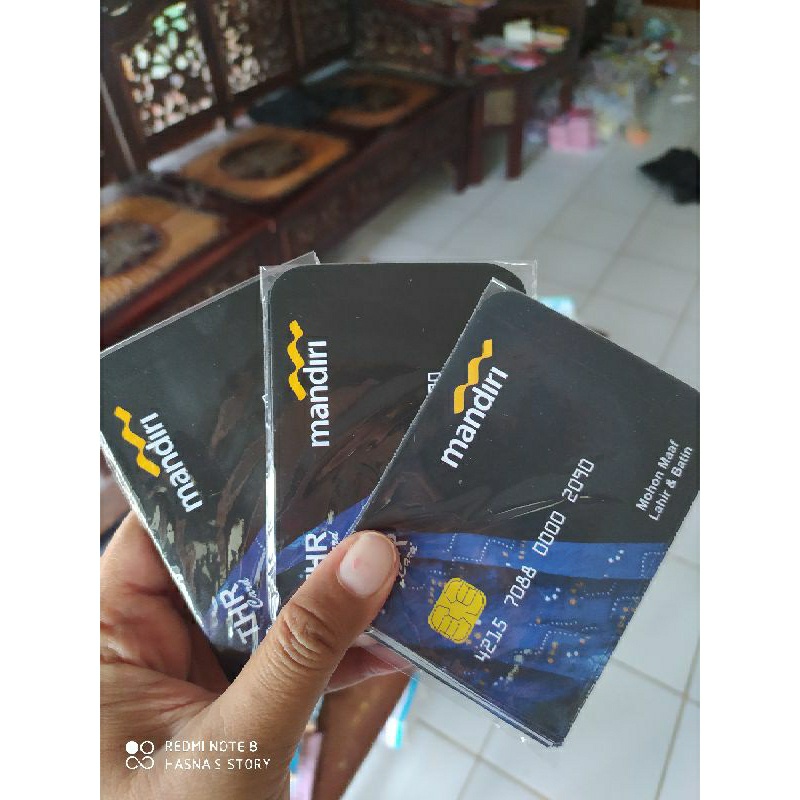 

Amplop Atm & Black pink medium isi 10 lembar