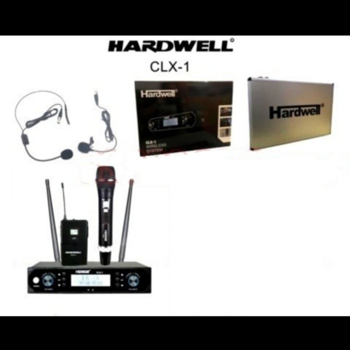 Mic Wireless Hardwell CLX 1 CLX1 Handle Clip On Original