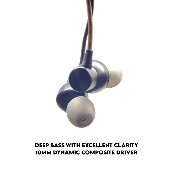 MTC R10 Type C Headset DAC CX31993 Premium HiFi Metal Bass Earphone - Hitam