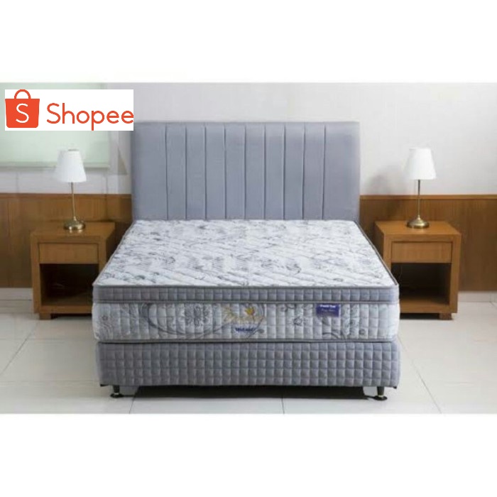 Spring Bed Uniland Series Paradise Plush Top Rivera Set