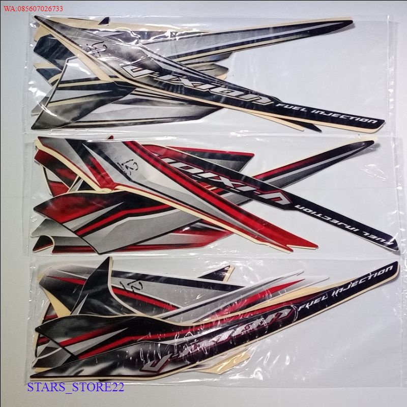 (ORI) Striping Sticker Yamaha Vixion Old 2012 KUALITAS ORIGINAL PABRIK