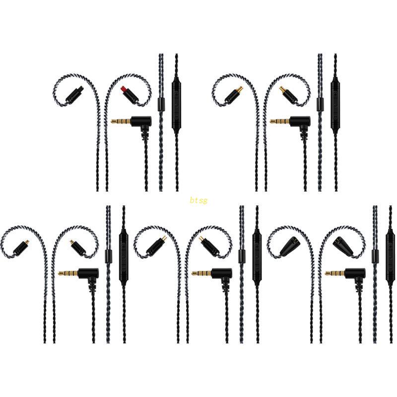 Bt Untuk SE215 SE315 A2DC LS50 IS70 IM50 IM70 IM01 IE80 IE8 IE8I 0.78 2Pin Headset Kabel Headphone MMCX Interface