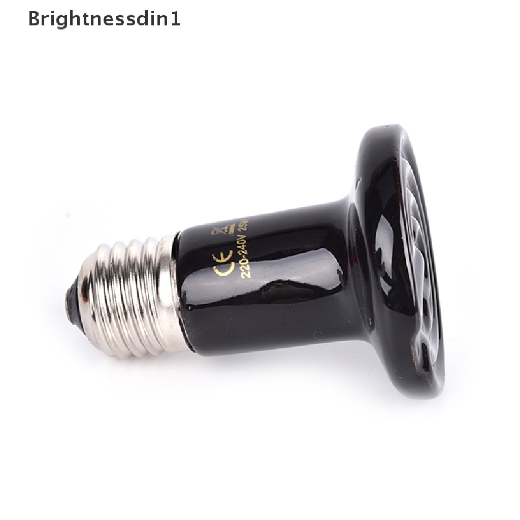 [Brightnessdin1] Menebal infrared ceramic emitter heat light bulb lamp Untuk Butik brooder Hewan Peliharaan Reptil