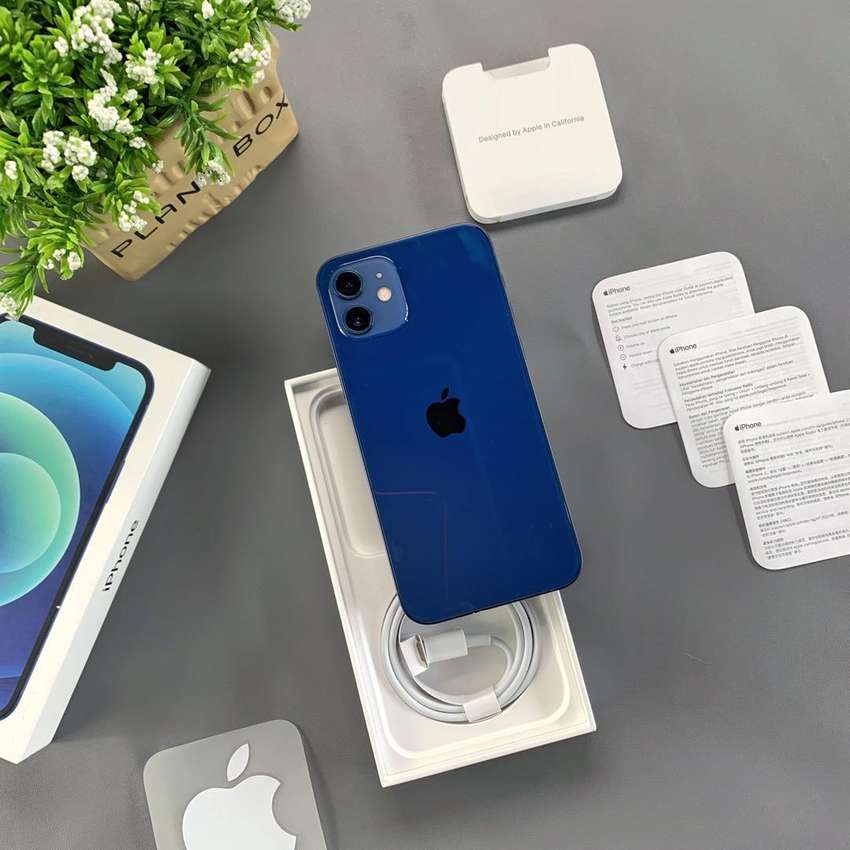IPHONE 12 64 128GB SECOND ORIGINAL FULLSET BISA SEMUA OPERATOR
