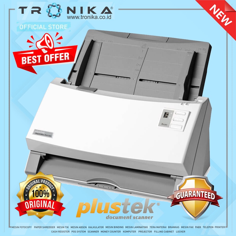 SCANNER PERIKSA NILAI LJK PLUSTEK SmartOffice PS3150U Automatic Document Feeder (ADF)