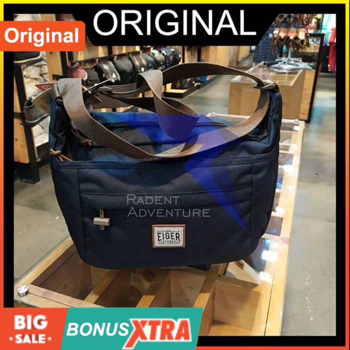 Tas Selempang Eiger Traverse 3.0 13L Shoulder Bag Navy 91000 5020