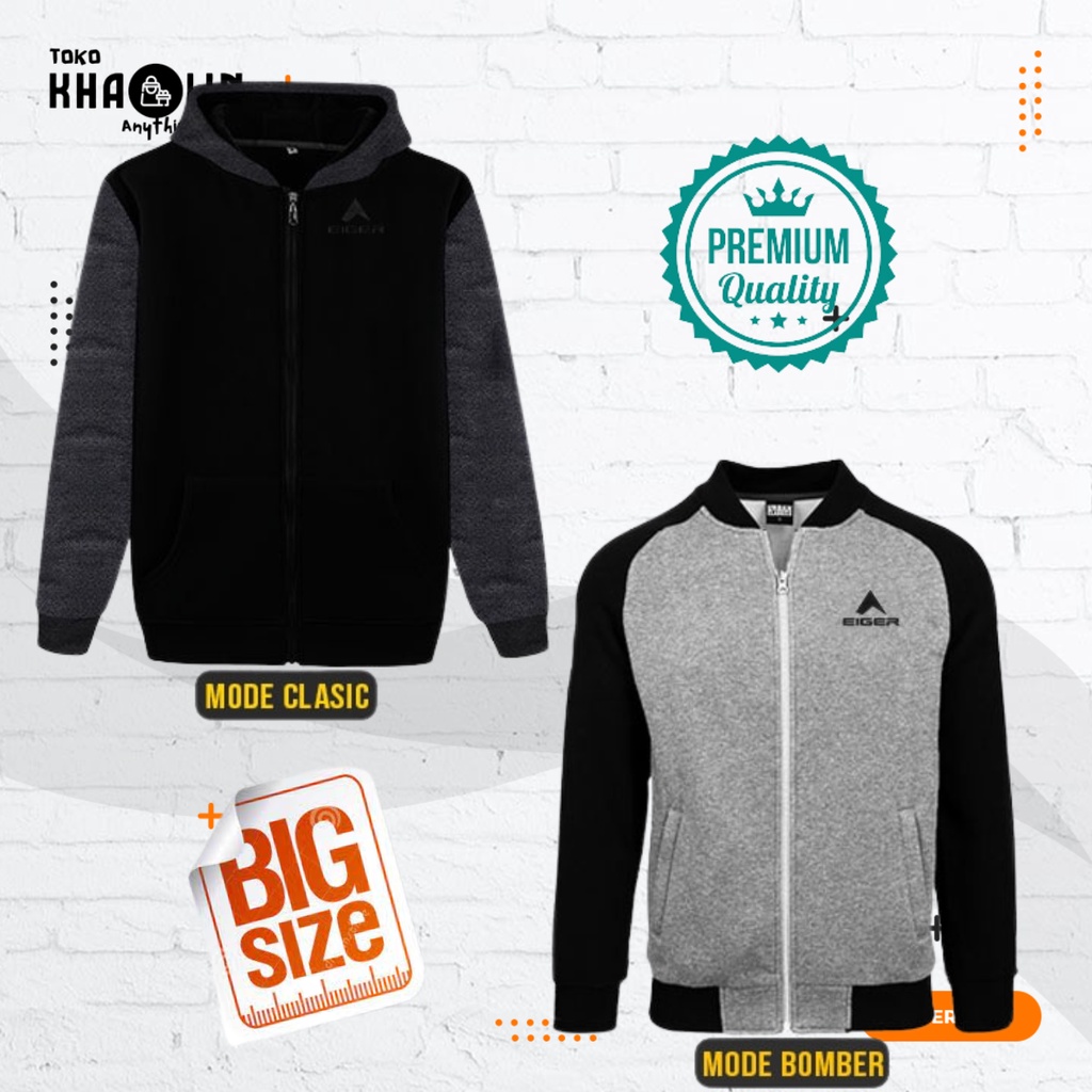 JAKET PRIA OVERSIZE BOMBER PRIA JUMBO SWITER PRIA SWETER PRIA BIG SIZE BOMBER PRIA OVERSIZE