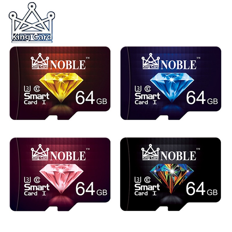 Diamond Memory Card 64GB Micro TF SD Card 64GB Kelas 10kartu U1 Micro SD+Reader Reader