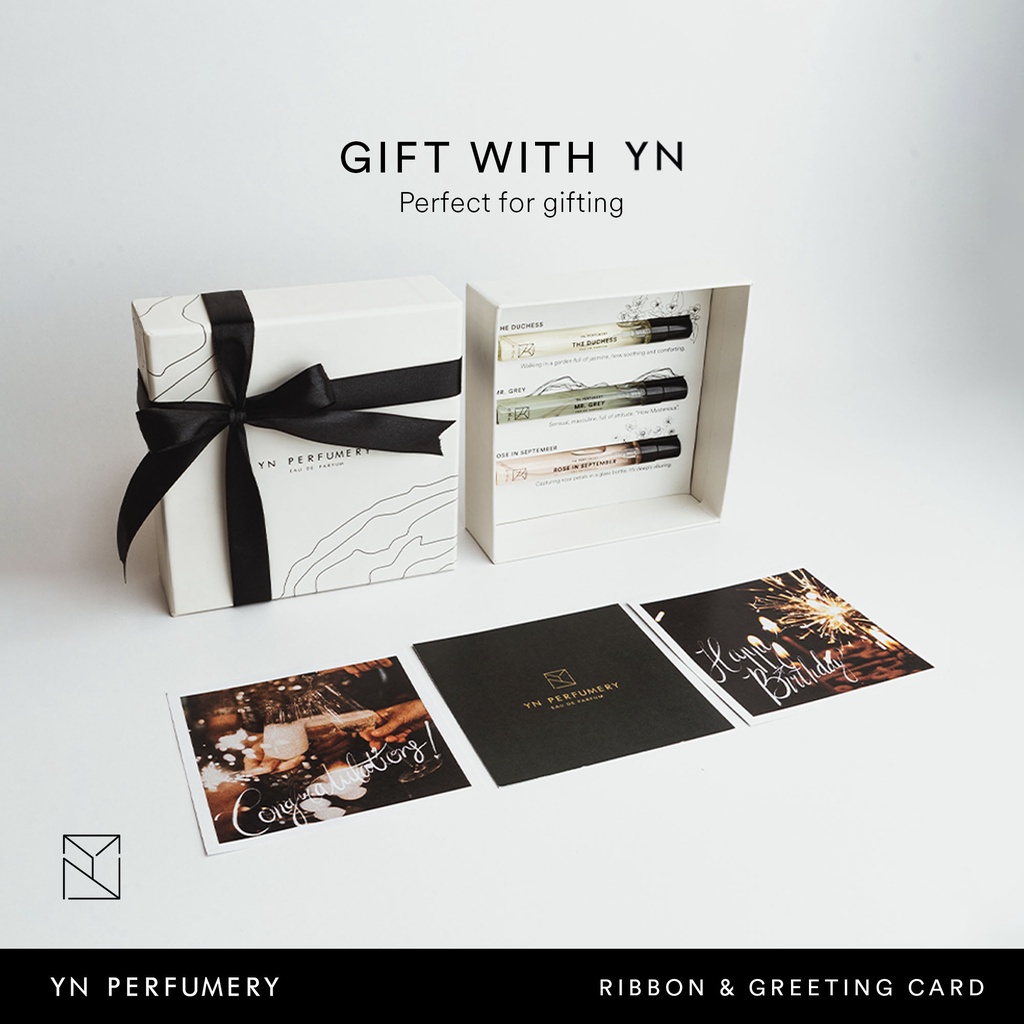 YN Perfumery | Additional Ribbon & Gift Card