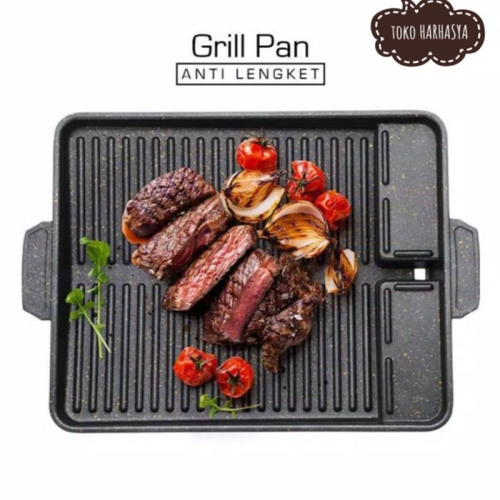 grill pan  [ YAKINIKU ] UGO KOREAN BBQ Grill Pan Barbeque Alat Pemanggang(O3W5) grill pan maxim gril