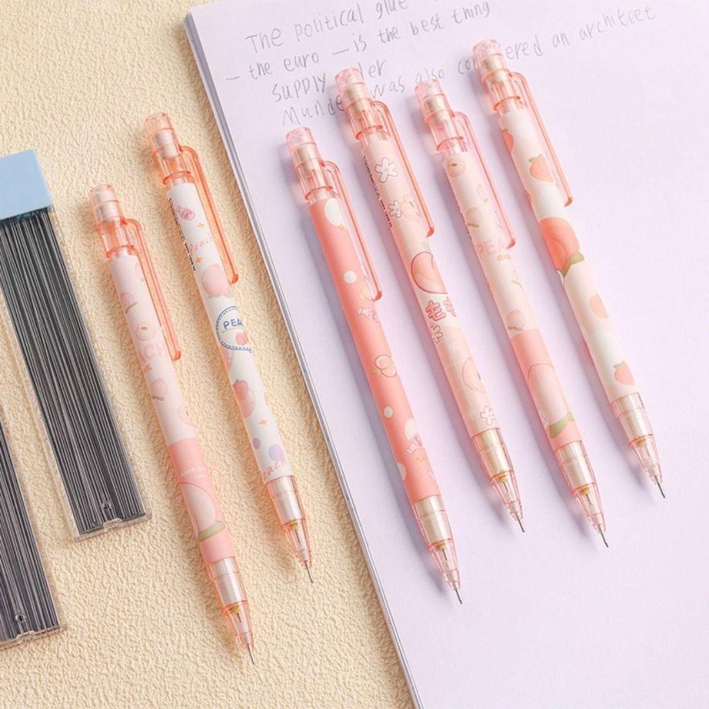 Refill Pensil Mekanik Agustina Honey Peach 0.5mm Gambar Perlengkapan Seni Alat Kantor Menulis Sketching Pencils