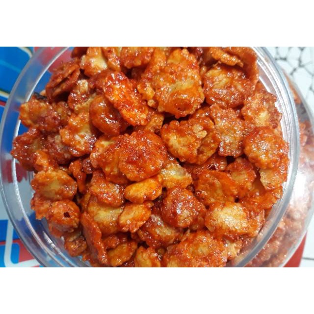 

Emping Melinjo Pedas Manis 250gr