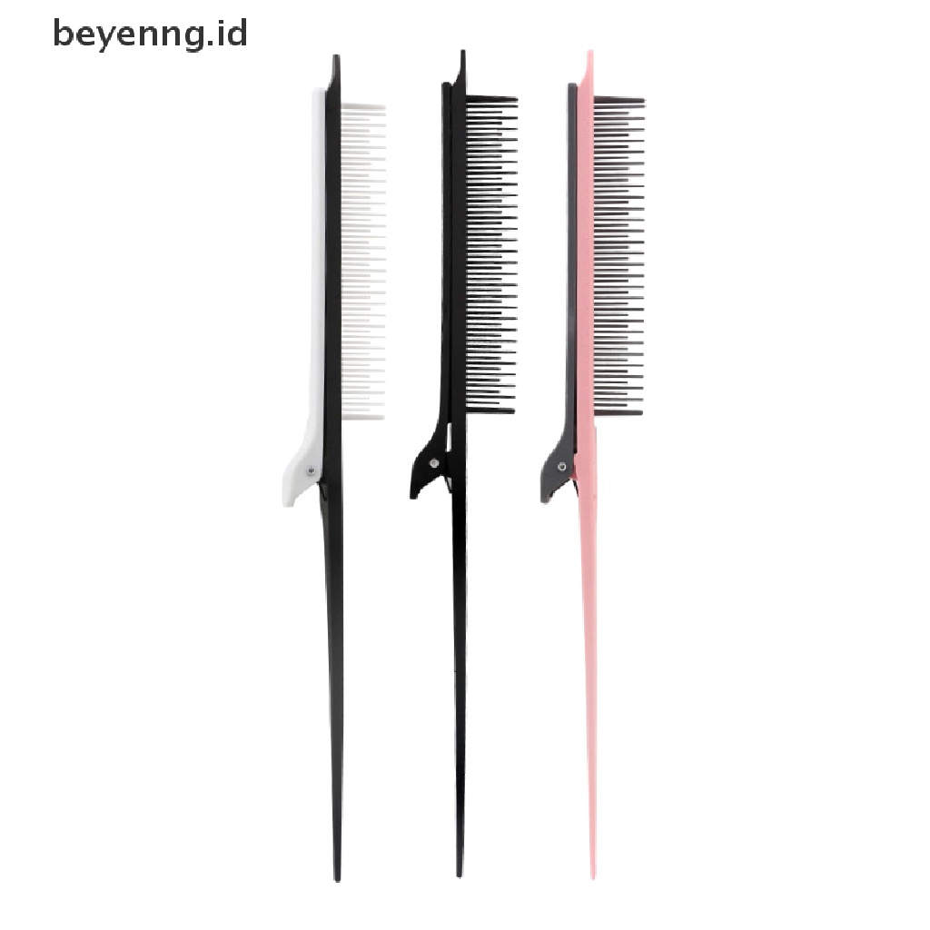 Beyen Hairdressing Sisir Rambut Highlight Foiling One-way Sectioning Weave Dengan Hair Clip ID