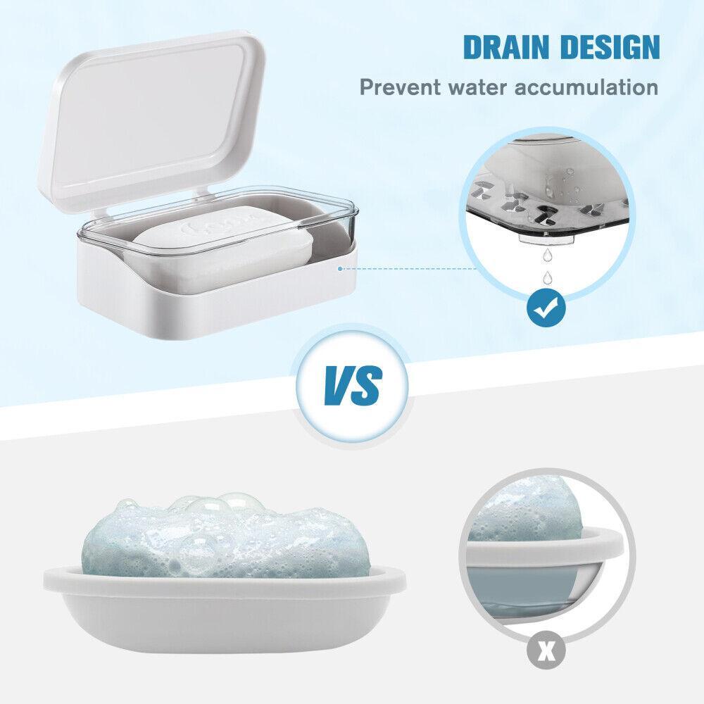 Tempat Sabun Plastik Nanas Tempat Penyimpanan Sabun Besar Dish Drain Box Bathroom Storage Kotak Sabun Asrama