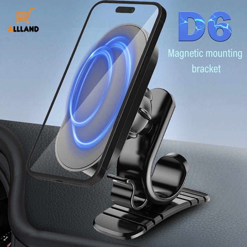 1pc Stand Handphone Perekat Diri Dashboard Mobil Anti slip/Holder Tablet Otomotif Dapat Diputar 360derajat/braket Penyimpanan Multifungsi Kendaraan