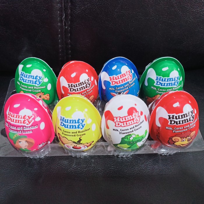 coklat humpty Dumpty surprise egg/bukan kinderjoy FM