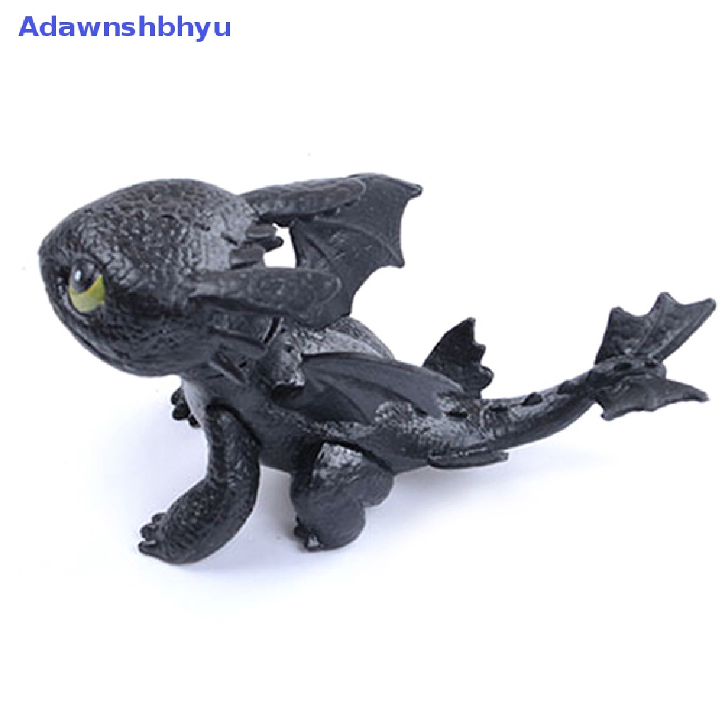 Adhyu No Toothless Night Fury Dragon Mainan Animasi Keluarga Model Boneka Ornamen ID