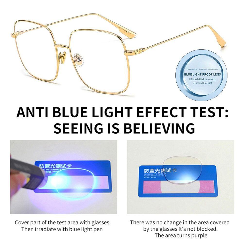 Lily Kacamata Anti-Cahaya Biru Mode Perlindungan Mata Tahan Lama Ultra Light Frame