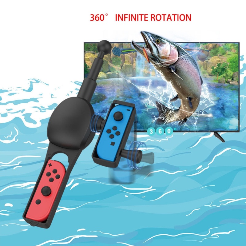 Btsg Joran Pancing Untuk NS Switch Fishing Game Controller Kit