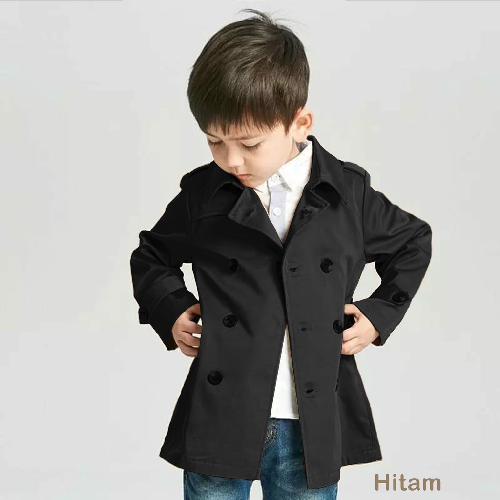 JAKET JUBAH ANAK LAKI-LAKI - JUBAH BLAZER LONG-COAT