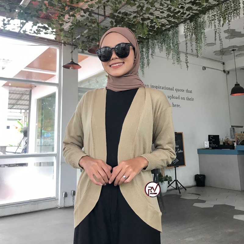 Cardigan Outer Wanita Korean Style / Kardigan Rajut Wanita