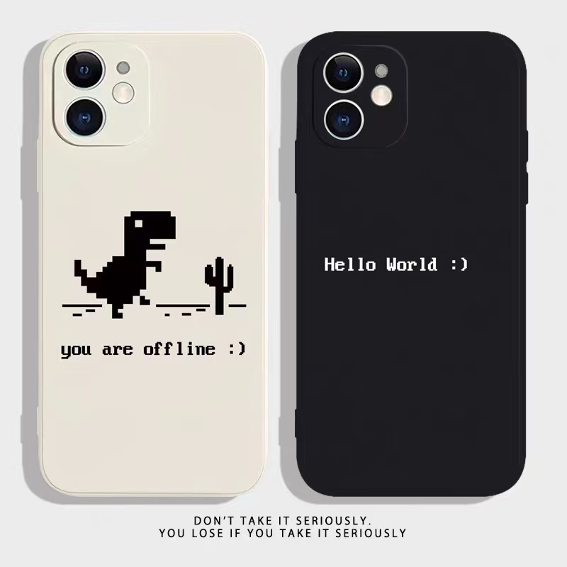 IPHONE Ins Pola Graffiti Cocok Untuk Iphone14 14pro 14plus 13 13pro 13prm iPhone12 7Plus 8Plus Xr XS 13 Pro Max Empat Sudut Casing Ponsel Tahan Guncangan