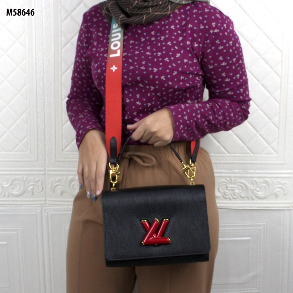 TWIST MM BAG EPI LEATHER M58646 (WITH MAGNET BOX)