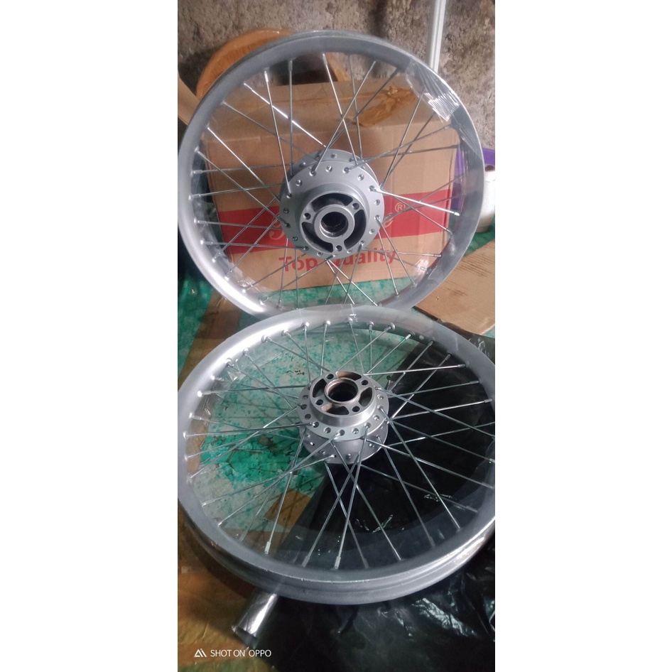 velg pelek jari-jari pariasi DEPAN BELAKANG Suzuki Satria Fu