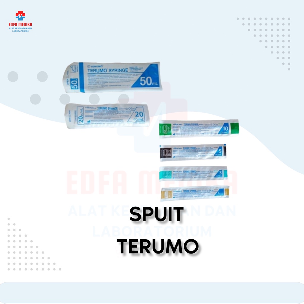 Alat Suntikan Spuit Syringe 1cc 3cc 5cc 10cc Alat Suntikan Terumo Syringe With Needle / Harga pcs