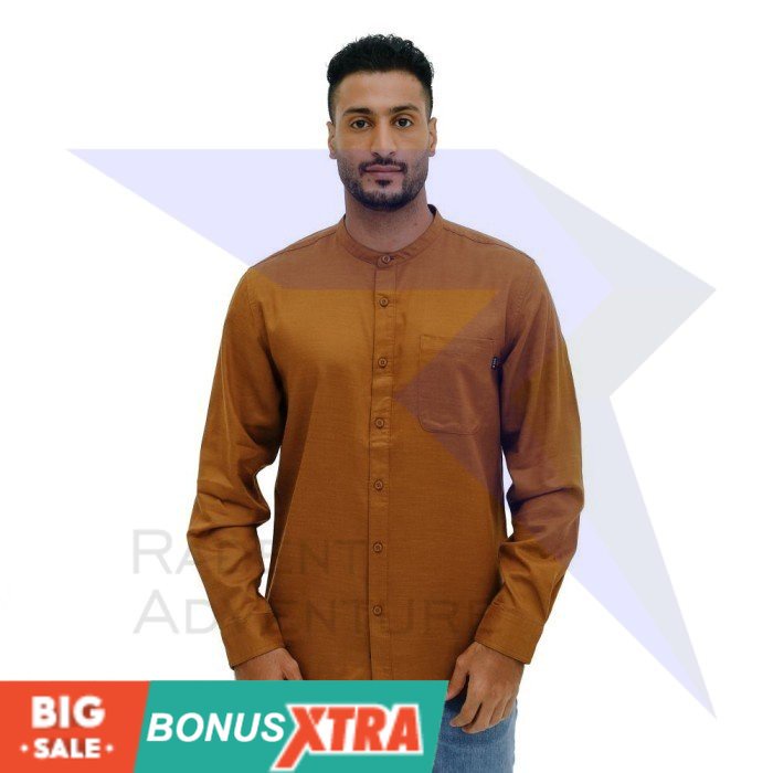 Kemeja EIGER1989 TAKIAN SHIRT 2.0 Brown Black 91000 6800 Original Cowok  KEREN AWET