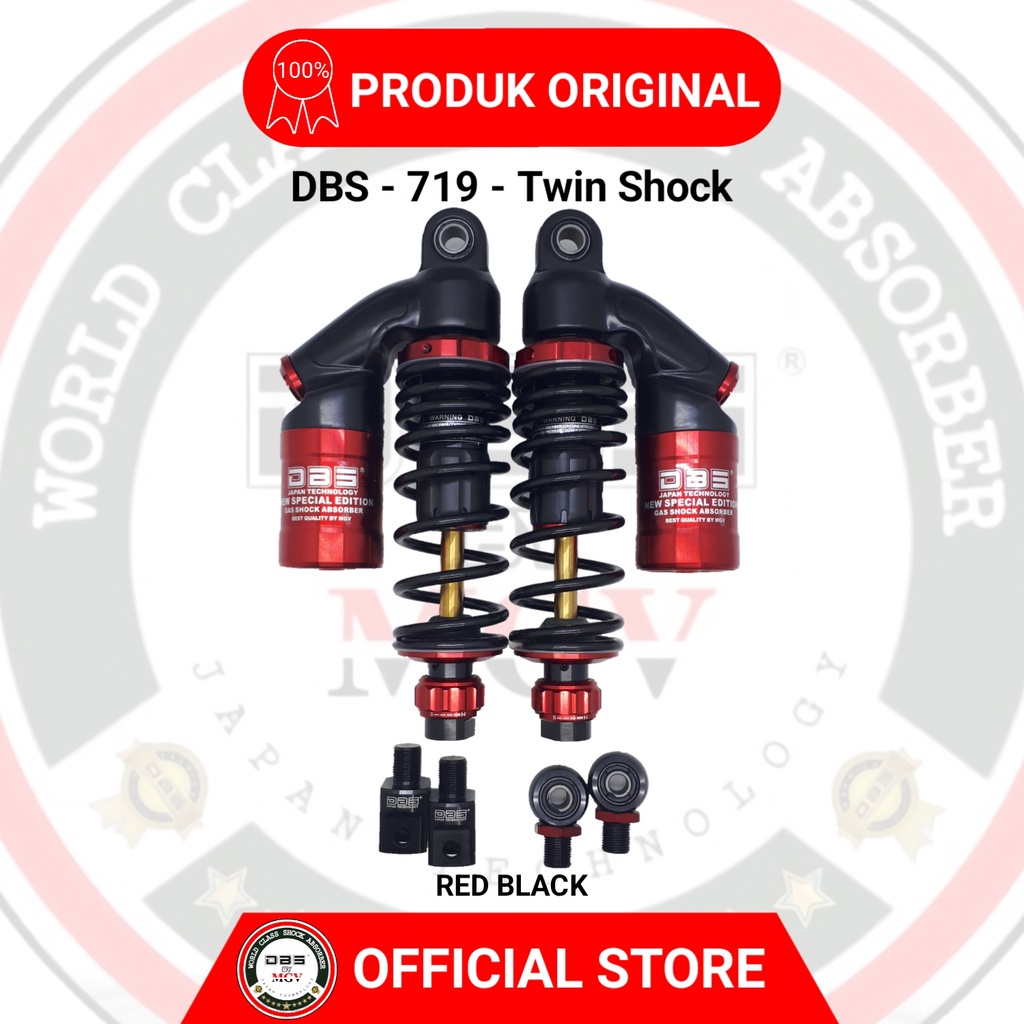 [ BISA COD ] Shock Tabung DBS 719 VON SERIES YAMAHA AEROX 155 NOUVO Z