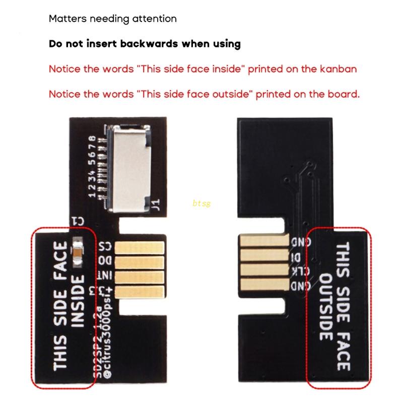 Btsg Adapter Pengganti Micro-SD Card Reader+Swiss Boot Disc Mini DVD Kompatibel Untuk Gamecube SD2SP2 Game Consoles Du