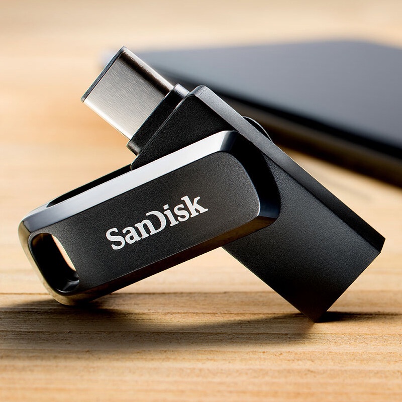 SanDisk Dual Drive GO Type-C 32 64 128 256GB Type-C &amp; USB 3.1 2-in-1 OTG Flashdrive