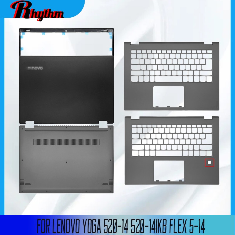 PREORDER NEW LCD Back Cover/Front Bezel/Palmrest/Bottom Case For Lenovo Yoga 520-14 520-14IKB FLEX 5