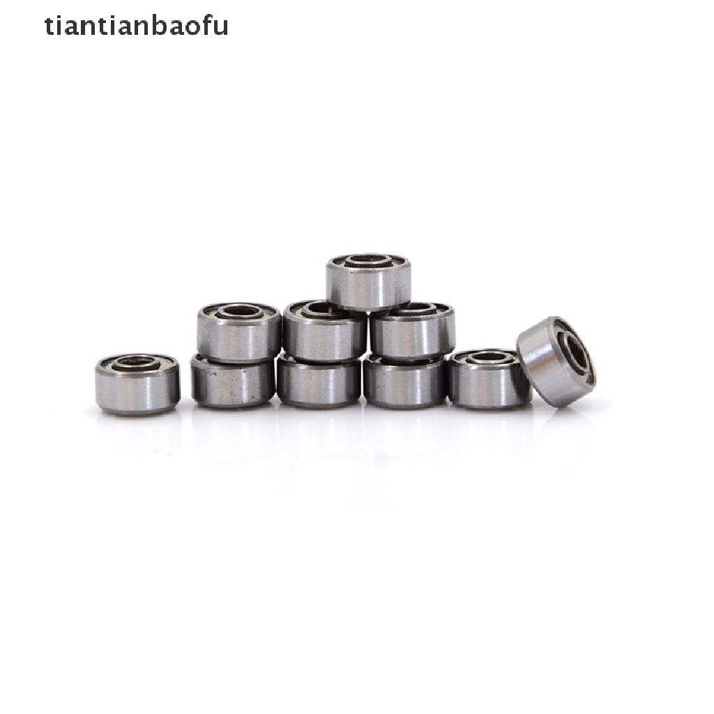 [tiantianbaofu] 10pcs 693ZZ Carbon Steel Miniature Ball Bearings 3*8*4mm Double Shielded Bearing Boutique