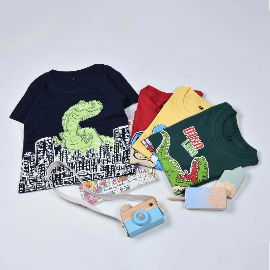 KAOS ANAK JOYKIDS PREMIUM || KAOS ANAK ANAK LAKI ALKI PEREMPUAN 1-12 TAHUN MOTIF ANIMAL