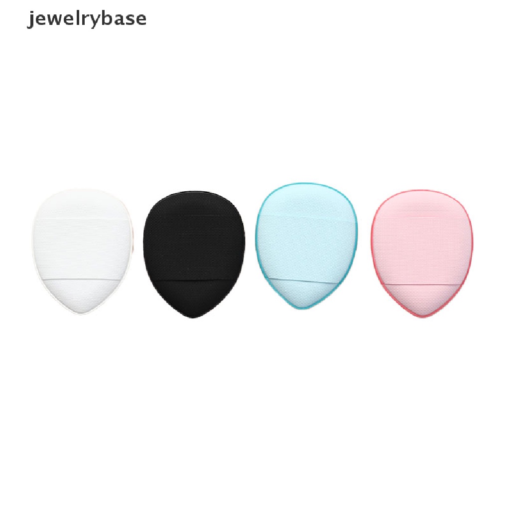 [jewelrybase] 1pcs Ukuran Bentuk Jari Kosmetik Puff Air Cushion Spons Lembut Foundation Alat Butik