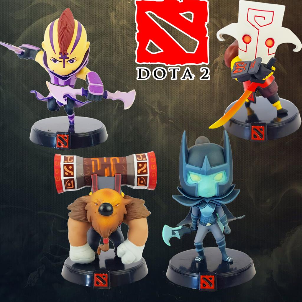 Figure Dota Premium Quality / Action Figurin Dota / anti mage  magina / juggernaut yurnero / earthshaker / phantom assasin.